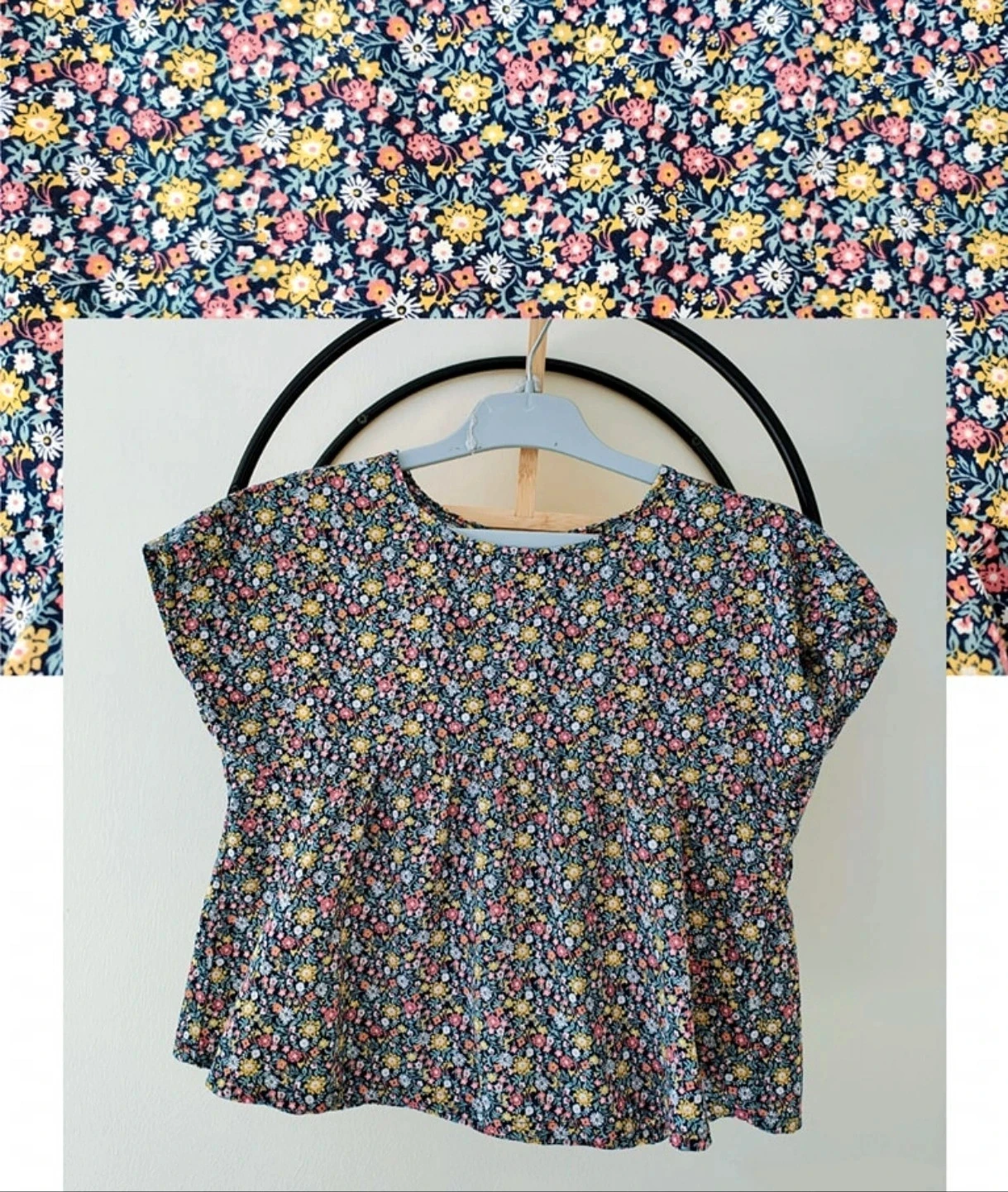 5-6 ans blouse été ( taille plutôt 6 ans) Uniqlo